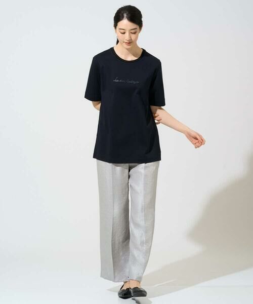 CHRISTIAN AUJARD / クリスチャン・オジャール チノ・ワークパンツ | ワッシャーサテンセミワイドパンツ | 詳細22