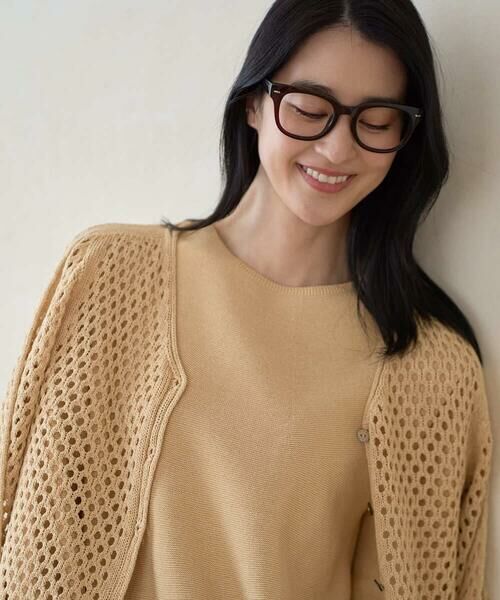 CHRISTIAN AUJARD / クリスチャン・オジャール カーディガン・ボレロ | リネンライクニットカーディガン | 詳細2