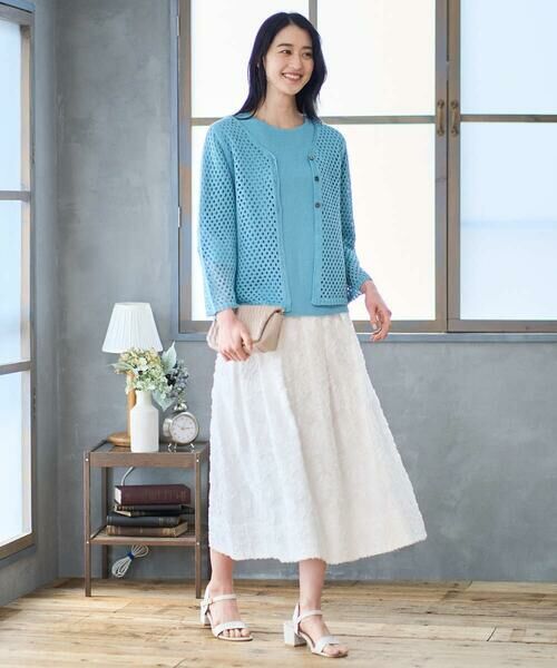 CHRISTIAN AUJARD / クリスチャン・オジャール カーディガン・ボレロ | リネンライクニットカーディガン | 詳細10