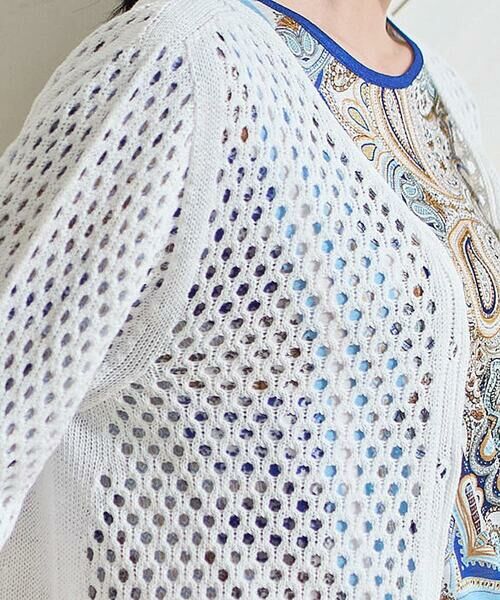 CHRISTIAN AUJARD / クリスチャン・オジャール カーディガン・ボレロ | リネンライクニットカーディガン | 詳細18