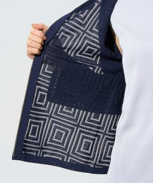 CHRISTIAN AUJARD / クリスチャン・オジャール セットアップ | スクエアージャカード羽織り | 詳細2