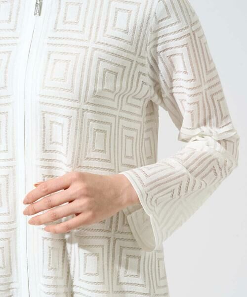 CHRISTIAN AUJARD / クリスチャン・オジャール セットアップ | スクエアージャカード羽織り | 詳細10