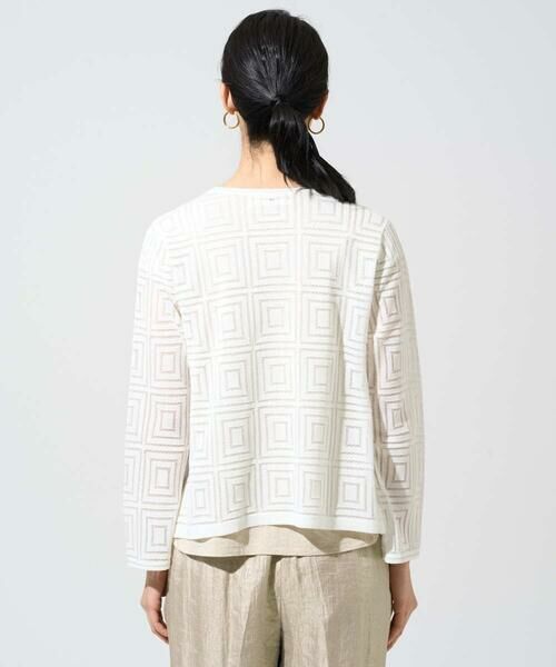 CHRISTIAN AUJARD / クリスチャン・オジャール セットアップ | スクエアージャカード羽織り | 詳細8