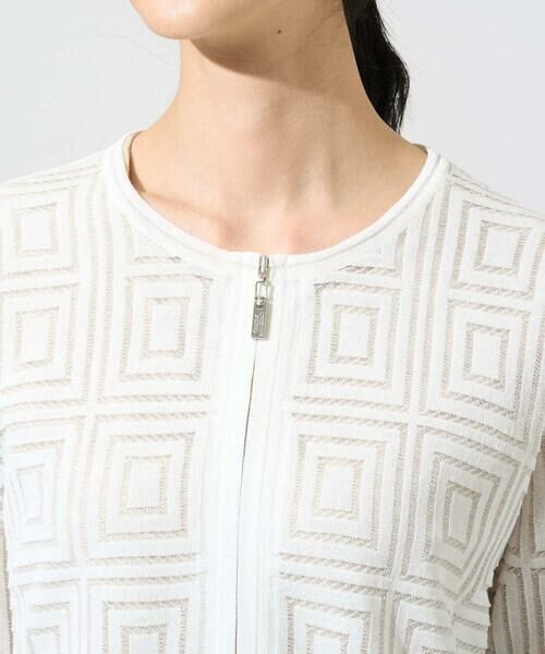 CHRISTIAN AUJARD / クリスチャン・オジャール セットアップ | スクエアージャカード羽織り | 詳細9