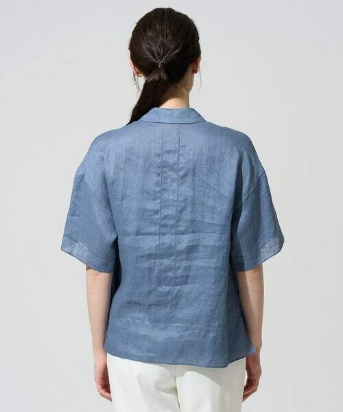 CHRISTIAN AUJARD / クリスチャン・オジャール シャツ・ブラウス | リネンクロスブラウス | 詳細10