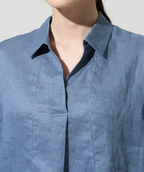 CHRISTIAN AUJARD / クリスチャン・オジャール シャツ・ブラウス | リネンクロスブラウス | 詳細11