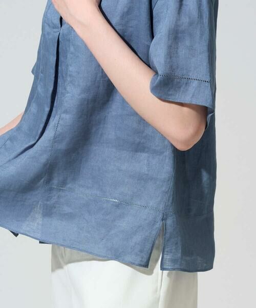 CHRISTIAN AUJARD / クリスチャン・オジャール シャツ・ブラウス | リネンクロスブラウス | 詳細12