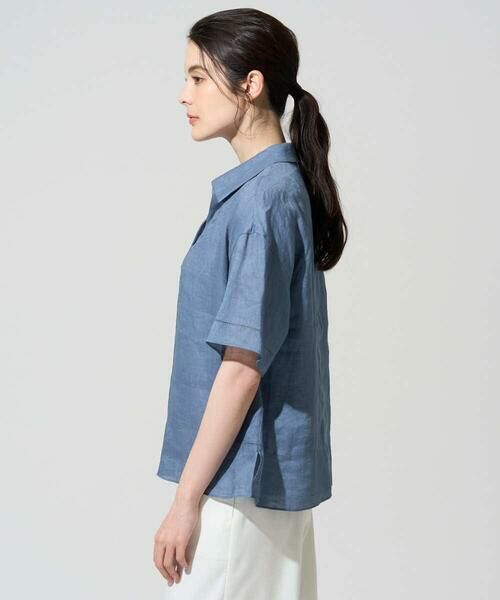 CHRISTIAN AUJARD / クリスチャン・オジャール シャツ・ブラウス | リネンクロスブラウス | 詳細9