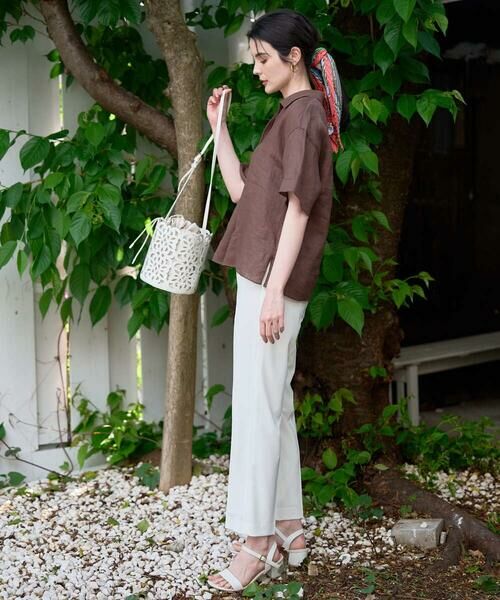 CHRISTIAN AUJARD / クリスチャン・オジャール シャツ・ブラウス | リネンクロスブラウス | 詳細21