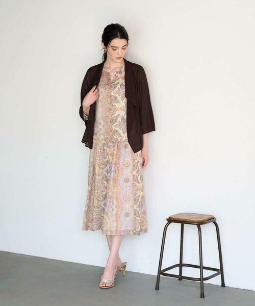 CHRISTIAN AUJARD / クリスチャン・オジャール シャツ・ブラウス | [セットアップ対応]ゴールドオーナメントサラサブラウス | 詳細3