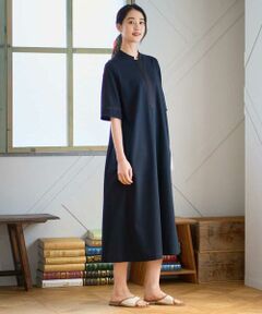 CHRISTIAN AUJARD / クリスチャン・オジャール ロング・マキシ丈ワンピース | ドライタッチジャージーワンピース