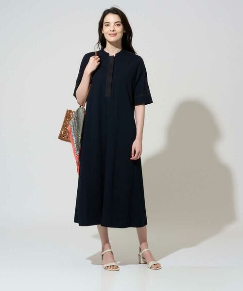 CHRISTIAN AUJARD / クリスチャン・オジャール ロング・マキシ丈ワンピース | ドライタッチジャージーワンピース | 詳細4