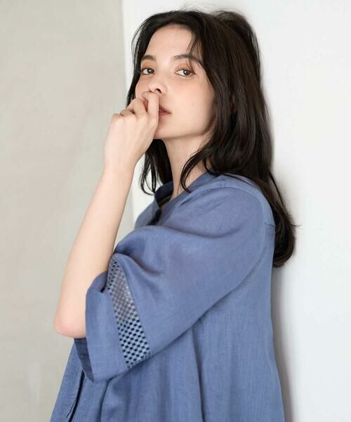 CHRISTIAN AUJARD / クリスチャン・オジャール ロング・マキシ丈ワンピース | リネンクロスワンピース | 詳細4