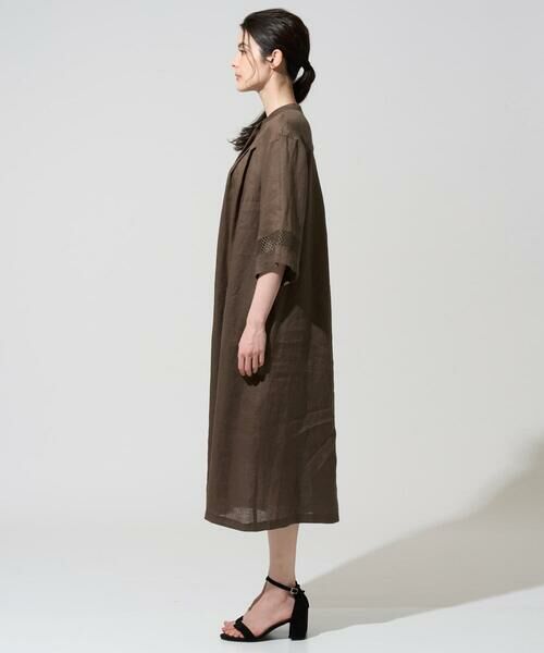 CHRISTIAN AUJARD / クリスチャン・オジャール ロング・マキシ丈ワンピース | リネンクロスワンピース | 詳細14
