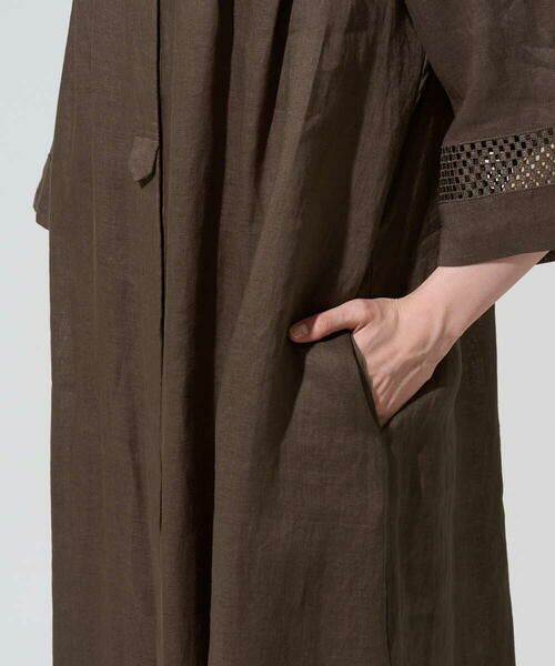 CHRISTIAN AUJARD / クリスチャン・オジャール ロング・マキシ丈ワンピース | リネンクロスワンピース | 詳細18