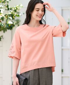 CHRISTIAN AUJARD / クリスチャン・オジャール カットソー | 刺繍スリーブプルオーバー