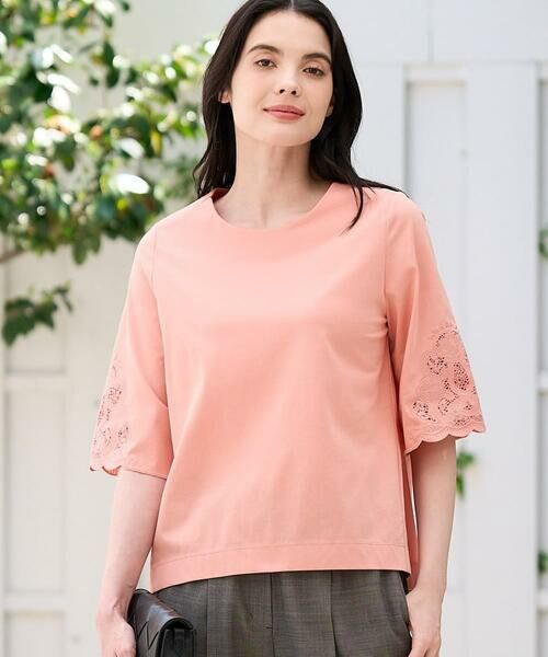 CHRISTIAN AUJARD / クリスチャン・オジャール カットソー | 刺繍スリーブプルオーバー | 詳細1