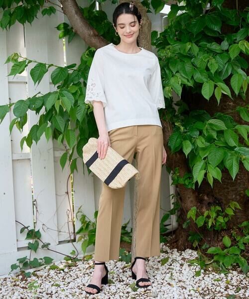 CHRISTIAN AUJARD / クリスチャン・オジャール カットソー | 刺繍スリーブプルオーバー | 詳細12