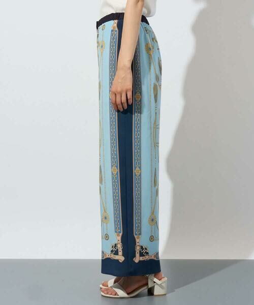 CHRISTIAN AUJARD / クリスチャン・オジャール チノ・ワークパンツ | スカーフプリントワイドパンツ | 詳細4