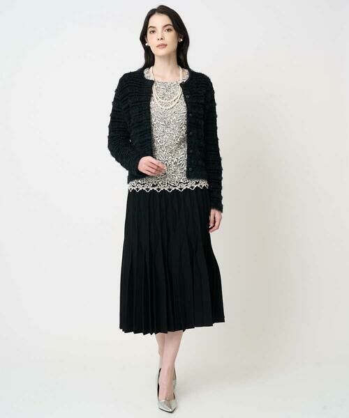 CHRISTIAN AUJARD Lサイズ / クリスチャン・オジャール　エルサイズ シャツ・ブラウス | 【大きいサイズ】フラワーモールレースブラウス | 詳細23