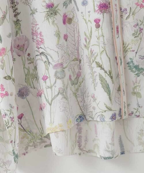 CHRISTIAN AUJARD Lサイズ / クリスチャン・オジャール　エルサイズ シャツ・ブラウス | 【大きいサイズ】ボタニカルフラワーブラウス | 詳細7