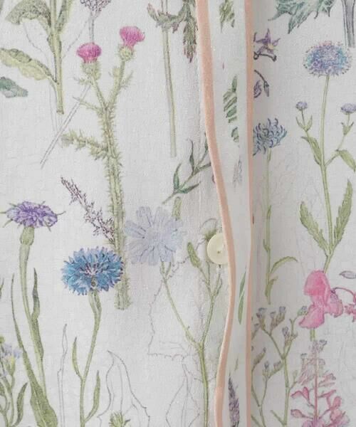 CHRISTIAN AUJARD Lサイズ / クリスチャン・オジャール　エルサイズ シャツ・ブラウス | 【大きいサイズ】ボタニカルフラワーブラウス | 詳細8