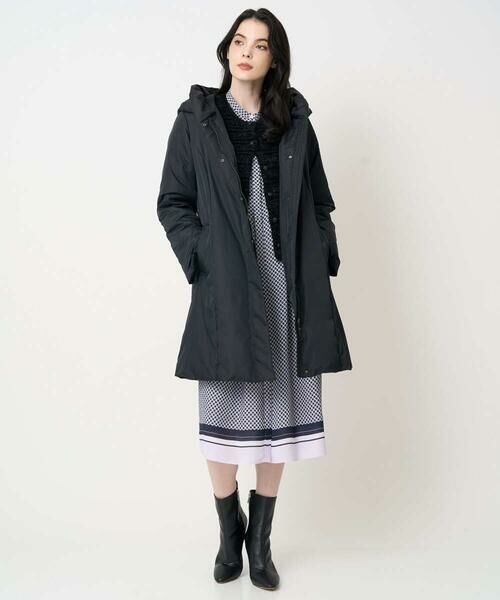 CHRISTIAN AUJARD Lサイズ / クリスチャン・オジャール　エルサイズ ロング・マキシ丈ワンピース | 【大きいサイズ】棒タイ付プリントワンピース | 詳細15