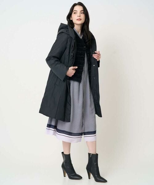 CHRISTIAN AUJARD Lサイズ / クリスチャン・オジャール　エルサイズ ロング・マキシ丈ワンピース | 【大きいサイズ】棒タイ付プリントワンピース | 詳細16