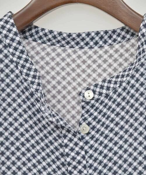 CHRISTIAN AUJARD Lサイズ / クリスチャン・オジャール　エルサイズ ロング・マキシ丈ワンピース | 【大きいサイズ】棒タイ付プリントワンピース | 詳細26