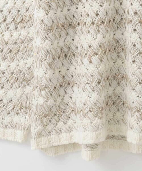 CHRISTIAN AUJARD Lサイズ / クリスチャン・オジャール　エルサイズ ニット・セーター | 【大きいサイズ】バスケットジャガードプルオーバーニット | 詳細15