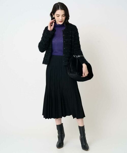 CHRISTIAN AUJARD Lサイズ / クリスチャン・オジャール　エルサイズ ニット・セーター | 【大きいサイズ/肌触り良い･軽い】ベーシックプルオーバーニット | 詳細14