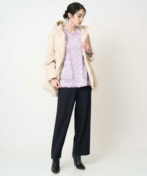 CHRISTIAN AUJARD Lサイズ / クリスチャン・オジャール　エルサイズ ニット・セーター | 【大きいサイズ】レーシージャガードニットプルオーバー | 詳細7