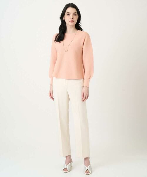 CHRISTIAN AUJARD Lサイズ / クリスチャン・オジャール　エルサイズ ニット・セーター | 【大きいサイズ/アンサンブル対応】ホールガーメントニットプルオーバー | 詳細12