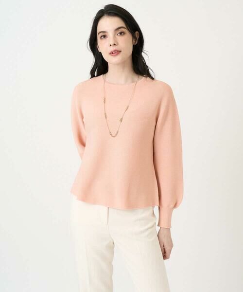 CHRISTIAN AUJARD Lサイズ / クリスチャン・オジャール　エルサイズ ニット・セーター | 【大きいサイズ/アンサンブル対応】ホールガーメントニットプルオーバー | 詳細2