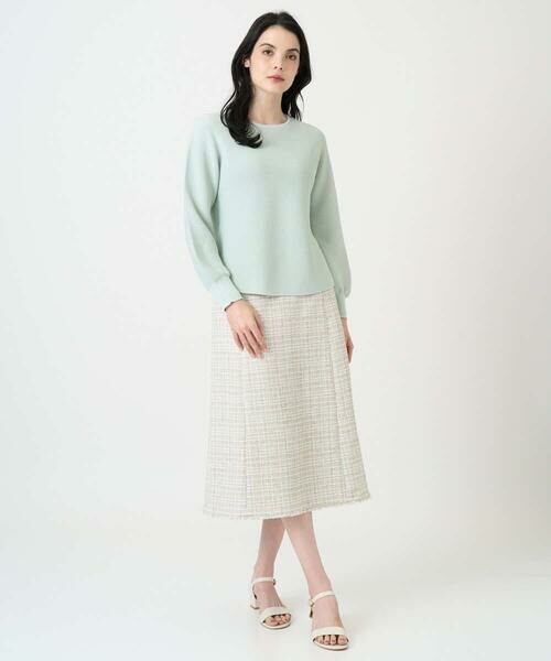 CHRISTIAN AUJARD Lサイズ / クリスチャン・オジャール　エルサイズ ニット・セーター | 【大きいサイズ/アンサンブル対応】ホールガーメントニットプルオーバー | 詳細23