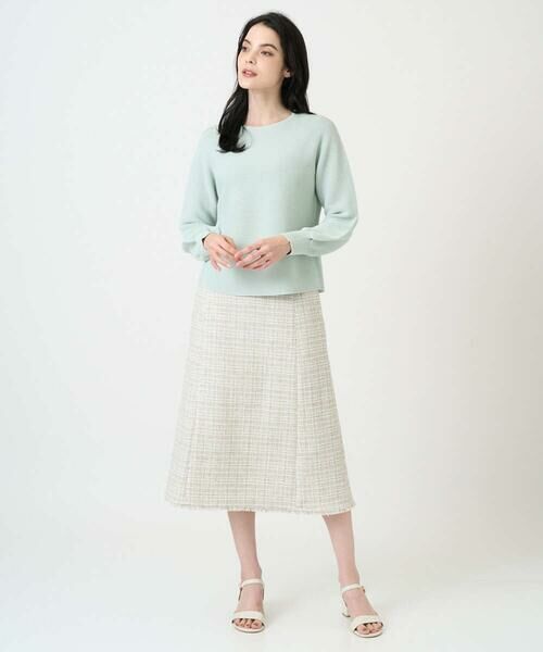 CHRISTIAN AUJARD Lサイズ / クリスチャン・オジャール　エルサイズ ニット・セーター | 【大きいサイズ/アンサンブル対応】ホールガーメントニットプルオーバー | 詳細24