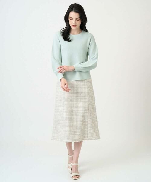 CHRISTIAN AUJARD Lサイズ / クリスチャン・オジャール　エルサイズ ニット・セーター | 【大きいサイズ/アンサンブル対応】ホールガーメントニットプルオーバー | 詳細25