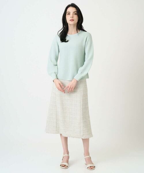 CHRISTIAN AUJARD Lサイズ / クリスチャン・オジャール　エルサイズ ニット・セーター | 【大きいサイズ/アンサンブル対応】ホールガーメントニットプルオーバー | 詳細26