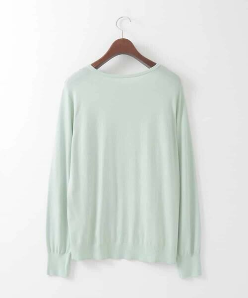 CHRISTIAN AUJARD Lサイズ / クリスチャン・オジャール　エルサイズ ニット・セーター | 【大きいサイズ/アンサンブル対応】レーシーオーナメントプリントトップス | 詳細3