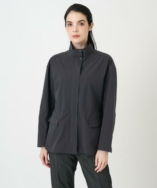 CHRISTIAN AUJARD Lサイズ / クリスチャン・オジャール　エルサイズ ノーカラージャケット | 【大きいサイズ/シワになりにくい】タフタジップジャケット | 詳細10