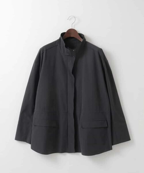 CHRISTIAN AUJARD Lサイズ / クリスチャン・オジャール　エルサイズ ノーカラージャケット | 【大きいサイズ/シワになりにくい】タフタジップジャケット | 詳細11