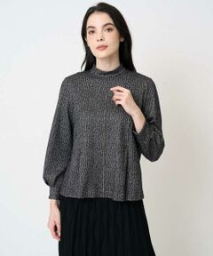 CHRISTIAN AUJARD Lサイズ / クリスチャン・オジャール　エルサイズ カットソー | 【大きいサイズ/セットアップ対応】ラメジャージープルオーバー