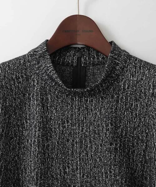 CHRISTIAN AUJARD Lサイズ / クリスチャン・オジャール　エルサイズ カットソー | 【大きいサイズ/セットアップ対応】ラメジャージープルオーバー | 詳細12