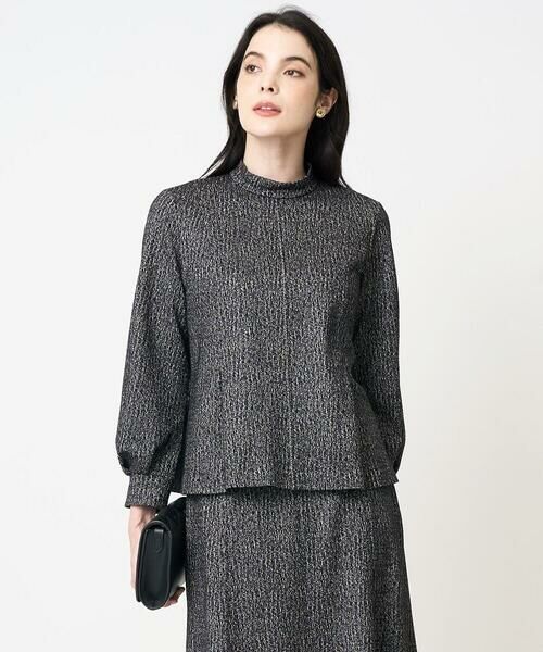 CHRISTIAN AUJARD Lサイズ / クリスチャン・オジャール　エルサイズ カットソー | 【大きいサイズ/セットアップ対応】ラメジャージープルオーバー | 詳細17