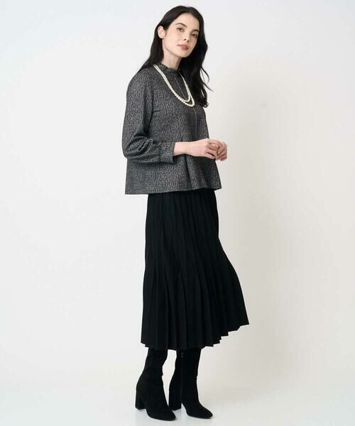 CHRISTIAN AUJARD Lサイズ / クリスチャン・オジャール　エルサイズ カットソー | 【大きいサイズ/セットアップ対応】ラメジャージープルオーバー | 詳細22