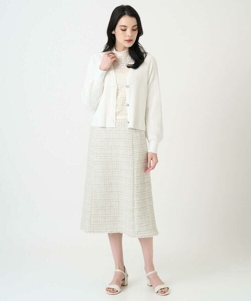 CHRISTIAN AUJARD Lサイズ / クリスチャン・オジャール　エルサイズ カットソー | 【大きいサイズ】フラワーチュールレースカットソー | 詳細21