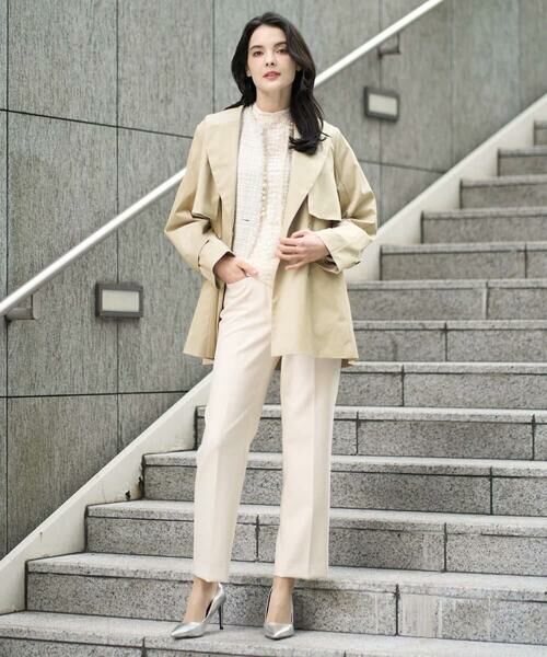 CHRISTIAN AUJARD Lサイズ / クリスチャン・オジャール　エルサイズ カットソー | 【大きいサイズ】フラワーチュールレースカットソー | 詳細25