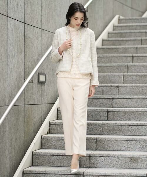 CHRISTIAN AUJARD Lサイズ / クリスチャン・オジャール　エルサイズ カットソー | 【大きいサイズ】フラワーチュールレースカットソー | 詳細27