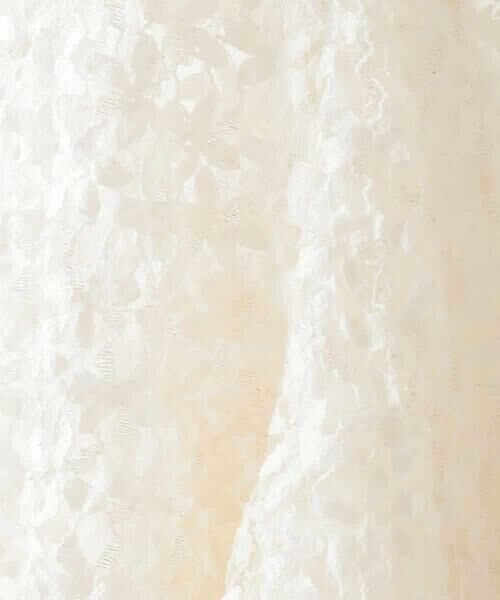 CHRISTIAN AUJARD Lサイズ / クリスチャン・オジャール　エルサイズ カットソー | 【大きいサイズ】フラワーチュールレースカットソー | 詳細9