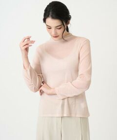 CHRISTIAN AUJARD Lサイズ / クリスチャン・オジャール　エルサイズ カットソー | 【大きいサイズ】長袖ラメチュールカットソー